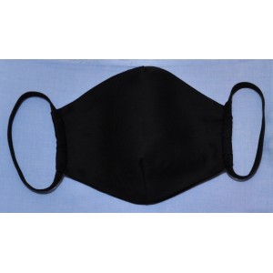 Μάσκα Προστασίας Υφασμάτινη Mcdecor Zero Black Oval L 